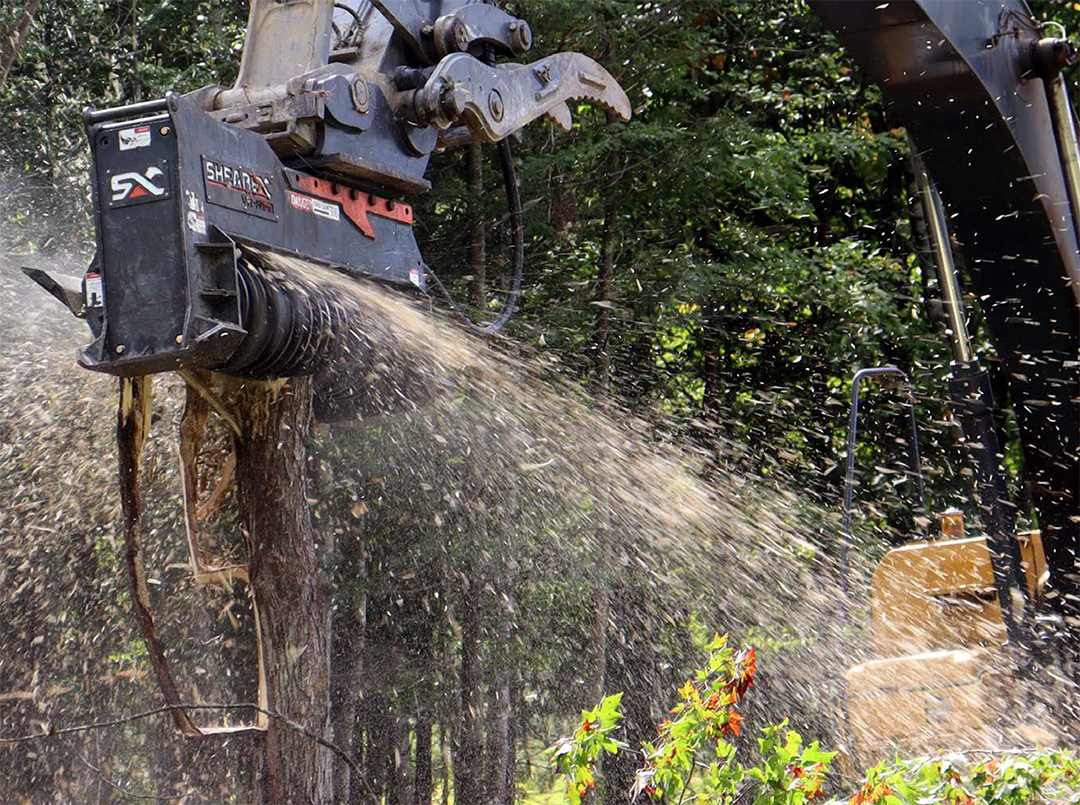 SPARTA BRASIL triturador florestal para escavadeira
